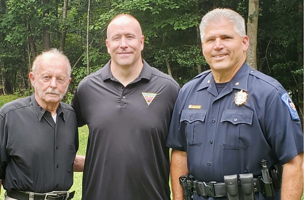  Pleasure to stand with Sheriffs Voorhaar and Cameron.  24 of my 28 year career was working for these two gentlemen. 
